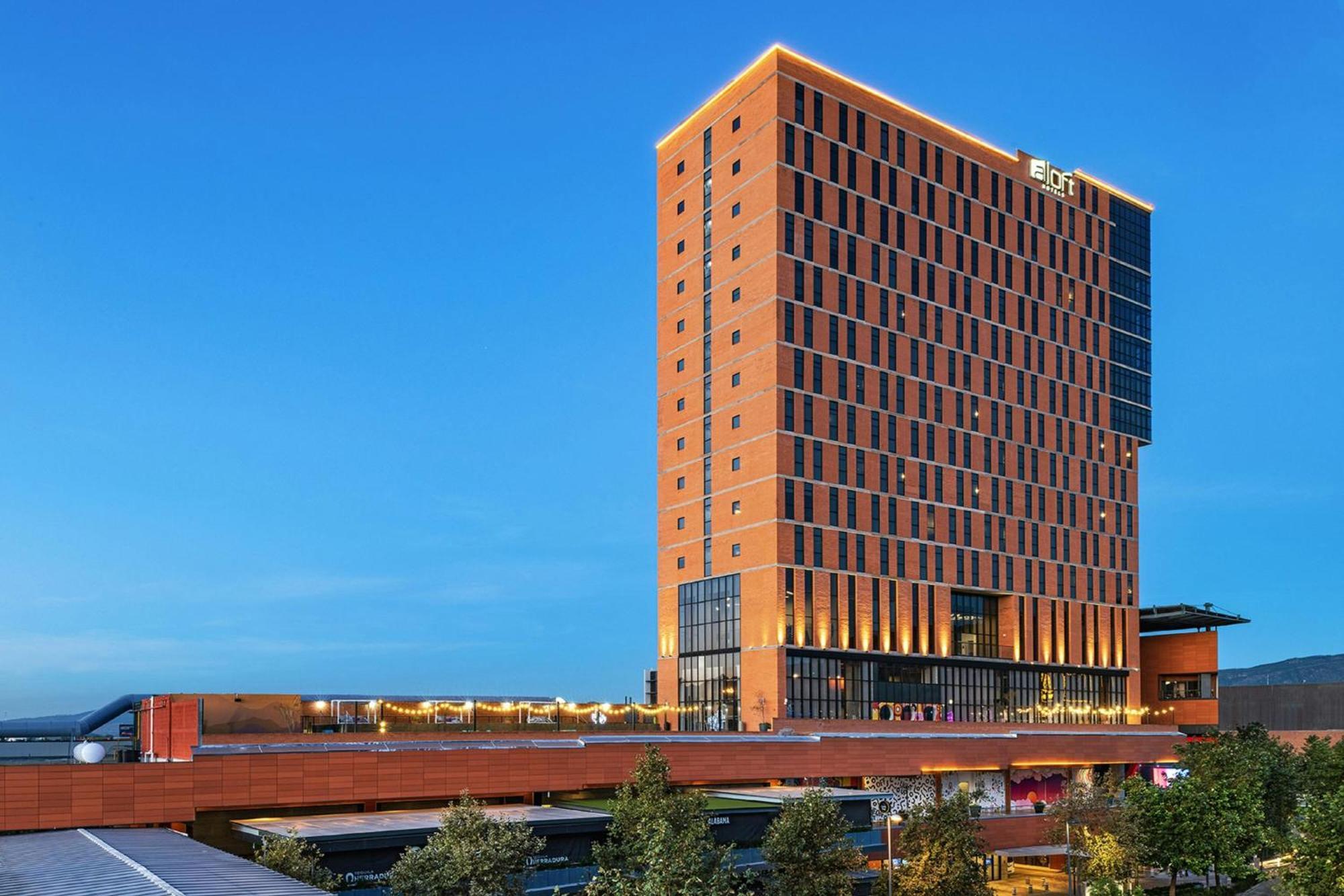 Aloft Guadalajara Sur Hotell Santa Anita  Eksteriør bilde