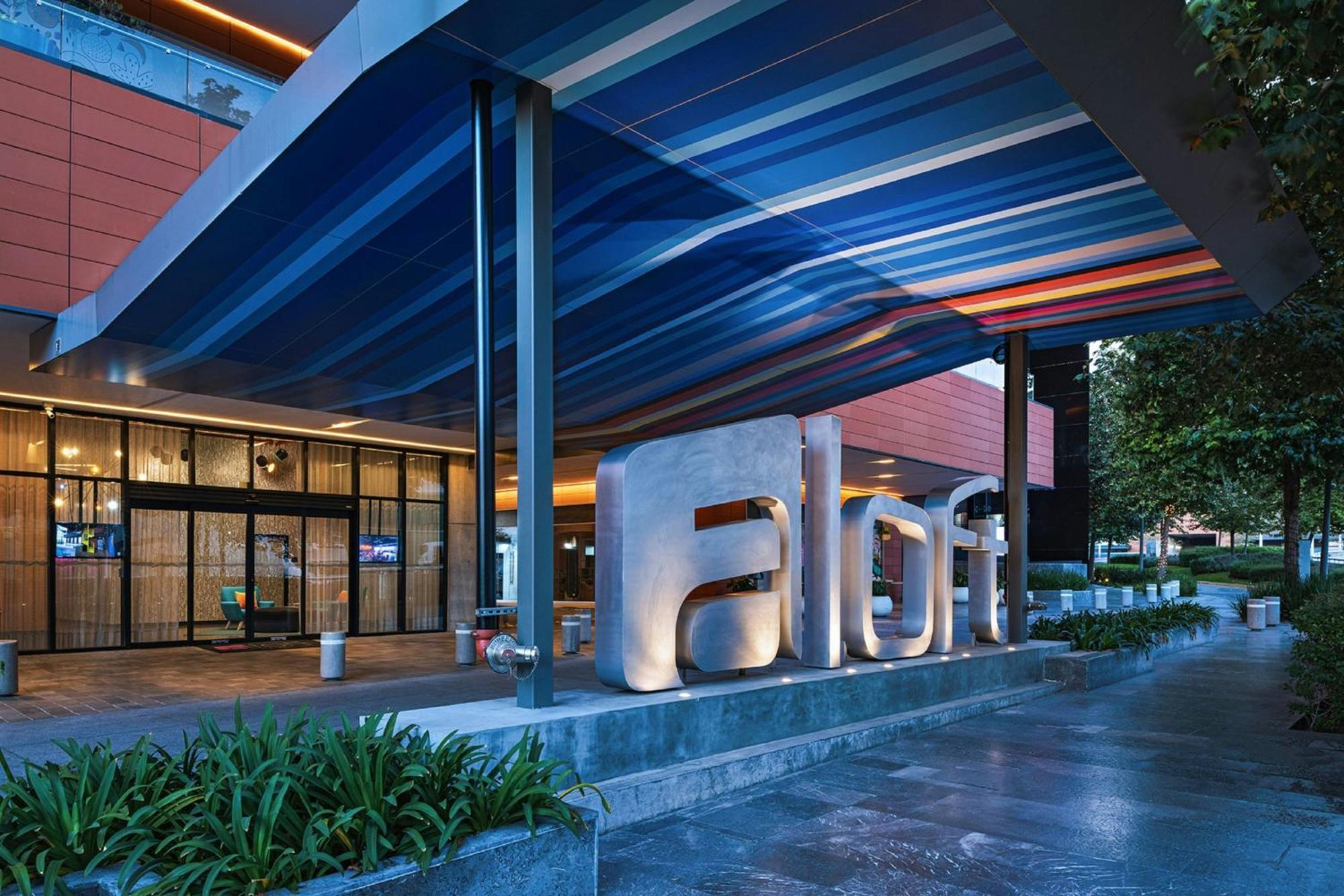 Aloft Guadalajara Sur Hotell Santa Anita  Eksteriør bilde