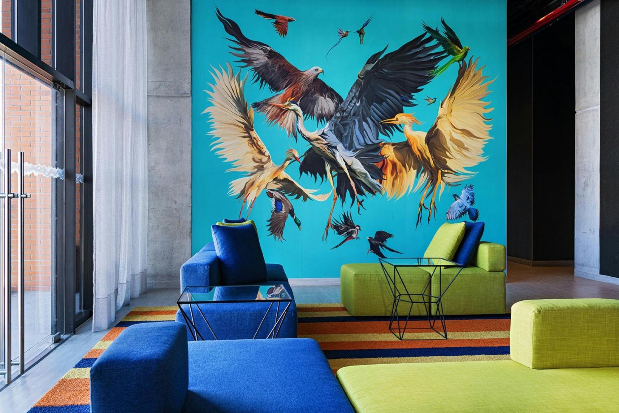 Aloft Guadalajara Sur Hotell Santa Anita  Eksteriør bilde